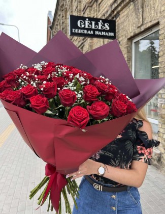 Rožių puokštė ,,Simpatija"