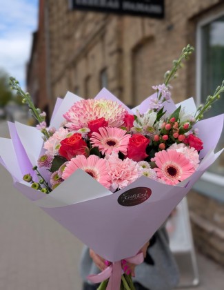 Gėlių puokštė ,,MixFlora"
