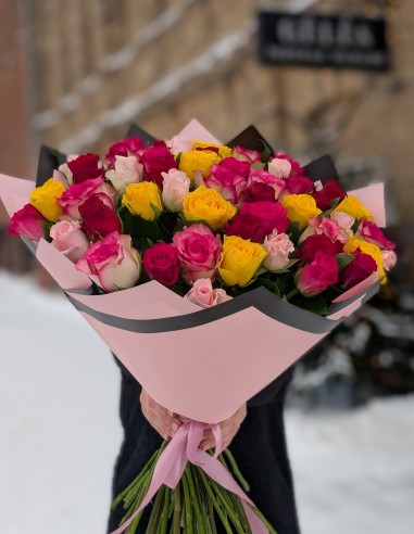 Rožių puokštė ,,Yeelly Soft"