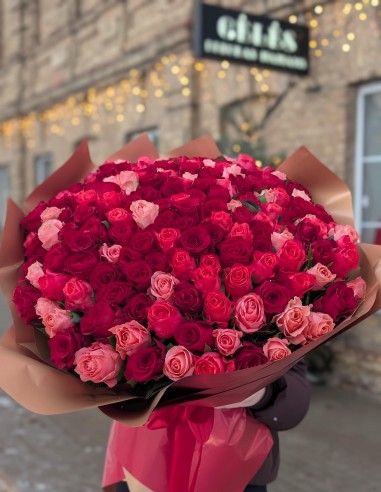 Rožių puokštė ,,Pure Love"